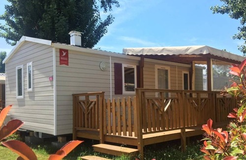 Condrieu Maison | Mobil-home tout confort au bord de la Viarhrôna, proche LYON