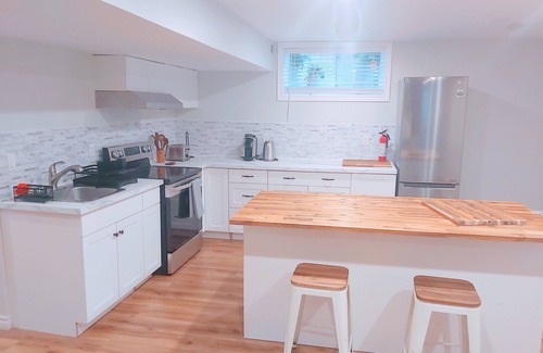 Elora Appartement | Comfortable one-bedroom apartment in Elora! Minutes to downtown & Gorge park!