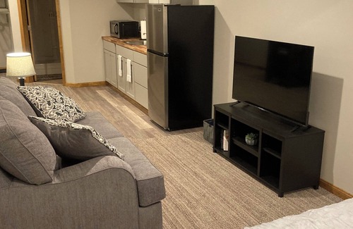 Hudson Maison | Comfortable Private room with bathroom and kitchenette.