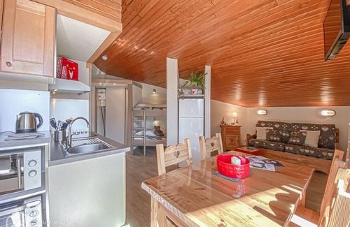 Aussois Appartement | Comfortable studio in Aussois, 4 pers, Pets allowed, WiFi