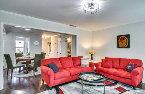 Summerville Appartement | Comfy Augusta Condo with Deck about 4 Mi to Olde Town