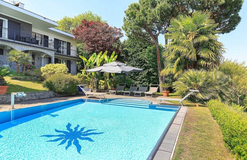 Nebbiuno Villa | Villa confortable avec piscine privée et vue sur le lac! - Villa Isabella