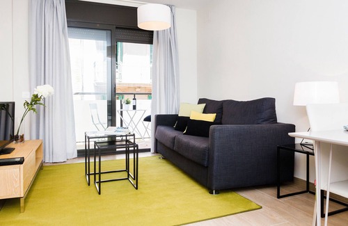 Hostafrancs Appartement | Appartement avec un nouveau balcon à Barcelone