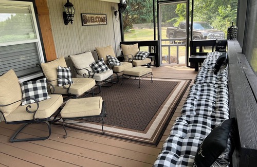 Moultrie Maison | Completely renovated mobile home sitting own a pond.