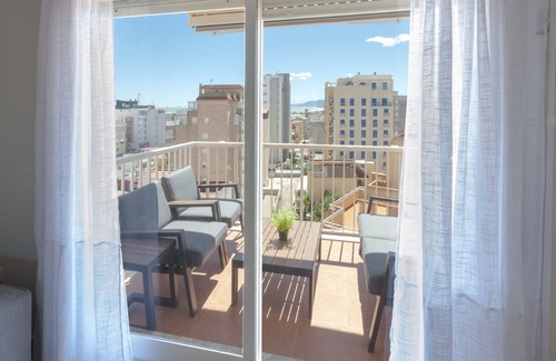 Grao de Gandia Appartement | Avec charme, à quelques mètres de la plage. A / C et wifi gratuit. Terrasse avec vue sur la mer