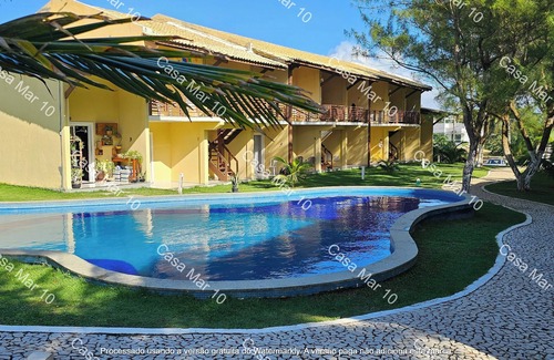 Arembepe Appartement | Condomínio Frente mar pé na Área, Piscinas Naturais! Casa Térreo Aconchegante