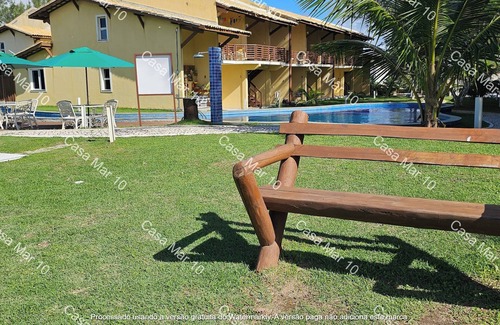 Arembepe Appartement | Condomínio Frente mar pé na Área, Piscinas Naturais! Casa Térreo Aconchegante