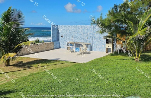 Arembepe Appartement | Condomínio Frente mar pé na Área, Piscinas Naturais! Casa Térreo Aconchegante