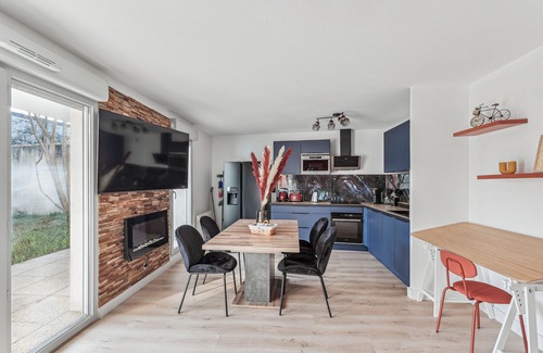 Meyzieu Centre Appartement | Confort et Calme à 5min de Groupama Stadium, Lyon