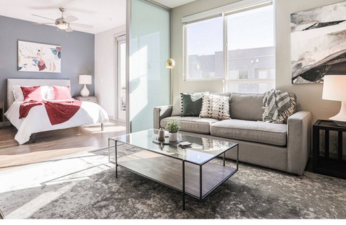 Little Tokyo Appartement | Contemporary 1BR, in unit Washer/Dryer, FREE parking with all amenities!