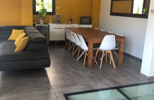Teyran Villa | Villa contemporaine climatisée piscine chauffée