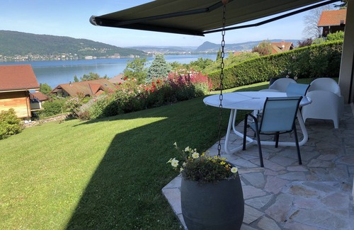 Veyrier-du-Lac Maison | Villa contemporaine avec vue lac à 180°