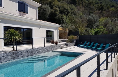 La Trinite Villa | VILLA CONTEMPORAINE ENTRE NICE ET VILLEFRANCHE SUR MER