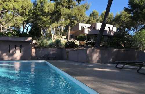 La Ciotat Villa | Villa Contemporaine Vue mer Panoramique sur la Baie de la Ciotat