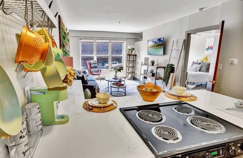 Short North Copropriété | Short North Oasis W/ Free Wine & Private Parking
