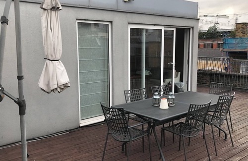 St Luke's Appartement | Penthouse 2 chambres cool, avec une terrasse de 40 m², une vue imprenable sur la ville