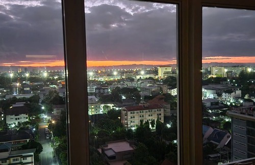Chang Phueak Copropriété | Corner Penthouse with Amazing Views - 2 Bed 2 Bath - Thai Lanna Style
