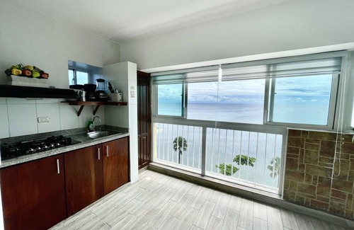 Ciudad Universitaria Appartement | Appartement avec service d'affaires et balcon 715B