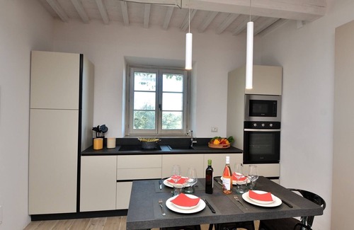 Arcidosso Appartement | Cortile, Fattoria la Pieve, Roccalbegna, Grosseto and Maremma