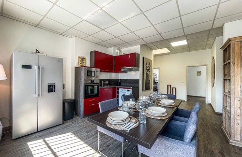 Mitte Appartement | Appartement-de Luxe-Salle de bain privée-Vue ville