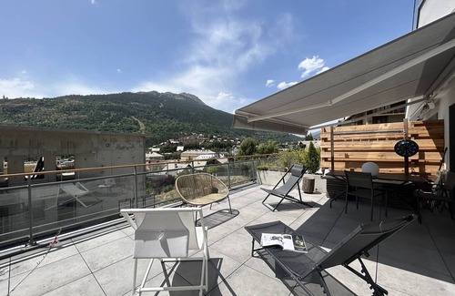 Briancon Appartement | Appartement 3 étoiles, 42m², terrasse ensoleillée, 4 pers., Briançon