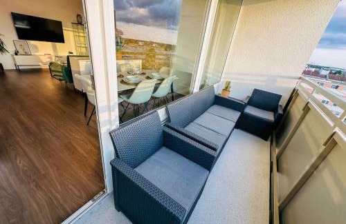 Munchen District Appartement | Cosy 4 room apartment - free parking - balcony - workspace