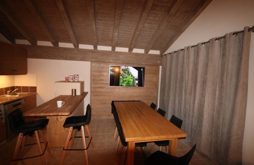 Bellentre Appartement | Appt cosy 6/8 ***** dans CHALET - Superbe VUE et PISCINE - à 150 M DES PISTES
