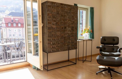 Nussbaumen Appartement | Bel appartement pour 4 personnes avec WIFI, TV, balcon et animaux admis