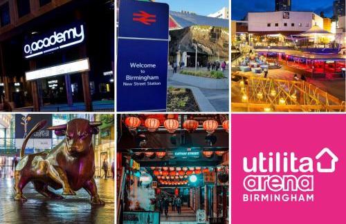 Theatreland Birmingham Appartement | Cosy Apartment-City Centre-Parking-Sleeps 5