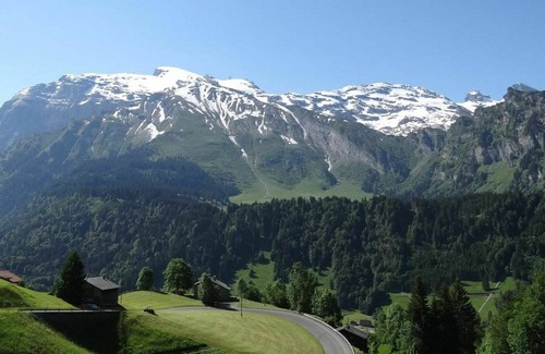 Engelberg Appartement | Confortable appartement pour 2 personnes avec WIFI, TV, balcon, animaux admis et parking
