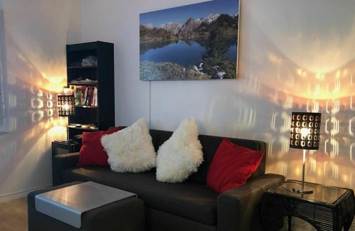 Engelberg Appartement | Confortable appartement pour 2 personnes avec WIFI, TV, balcon, animaux admis et parking