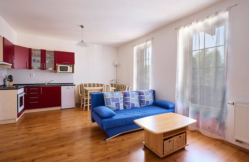Rokytnice nad Jizerou Appartement | Joli appartement pour 4 personnes avec WIFI, TV, balcon, animaux admis et vue panoramique