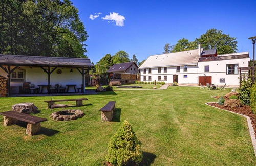 Arnoltice Appartement | Confortable appartement pour 4 personnes avec WIFI, TV et terrasse