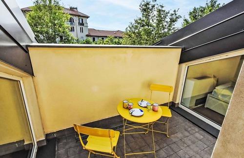 Quartiere Mazzini Appartement | Confortable appartement pour 5 personnes avec climatisation, WIFI, TV et terrasse