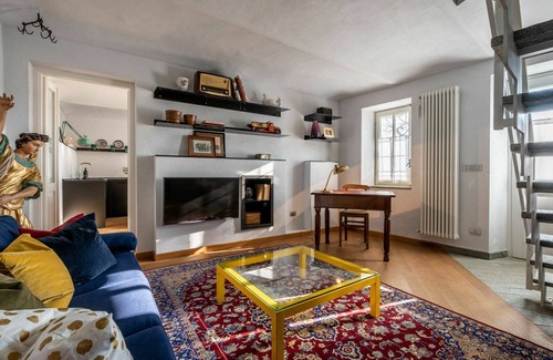 Cortazzone Maison | Bel appartement dans une maison de vacances avec piscine, TV, terrasse, vue panoramique et parking