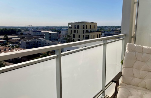 La Courrouze Appartement | Cosy apartment with panoramic view of Rennes
