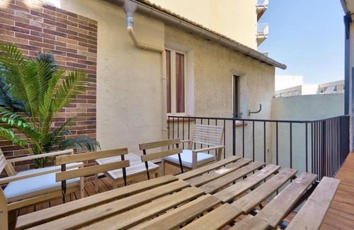 Euromed - La Joliette Appartement | Cosy apartment with terrace near the center