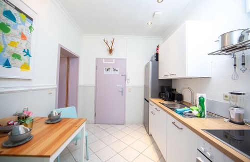 Andreasvorstadt Appartement | ★Cosy & bright Jugendstil Flat in the ❤ of Erfurt+ balcony ★