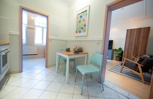 Andreasvorstadt Appartement | ★Cosy & bright Jugendstil Flat in the ❤ of Erfurt+ balcony ★