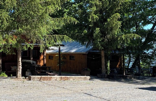 Trumansburg Cabine | Cabine confortable avec vue sur le lac depuis le patio pour 6 personnes!