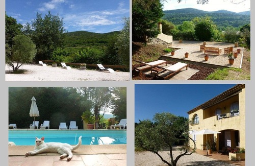 Le Luc Appartement | Gîte Amethyste dans villa á la campagne Centre Var