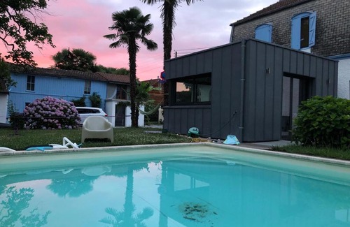 Pau-Sud Appartement | Cosy Mary Queen - T4 - Maison avec piscine
