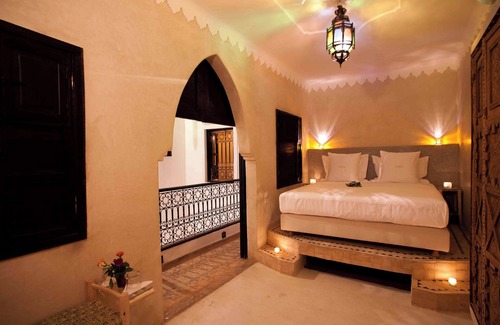 Zaouia Sidi Rhalem Lit Et Petit-Déjeuner | Cosy Riad Guest house with Plunge pool and a view of the Atlas mountain