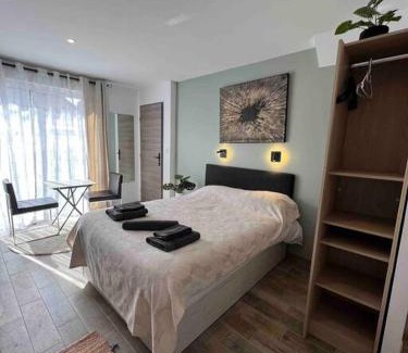 Tassin Appartement | Cosy studio l'éclipse Balneo