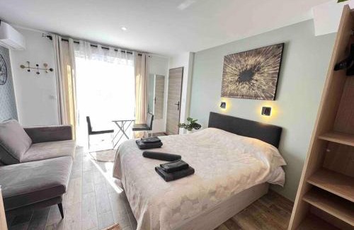 Tassin Appartement | Cosy studio l'éclipse Balneo