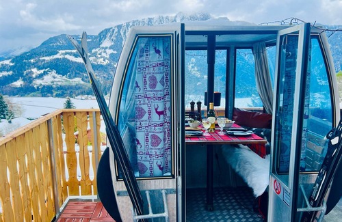 Leysin Appartement | Studio cosy avec sauna, à deux pas des pistes