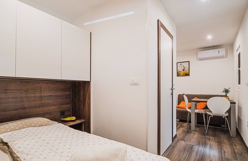 Kobarid Appartement | Cosy Studio with Terrace and Garden at Soča river