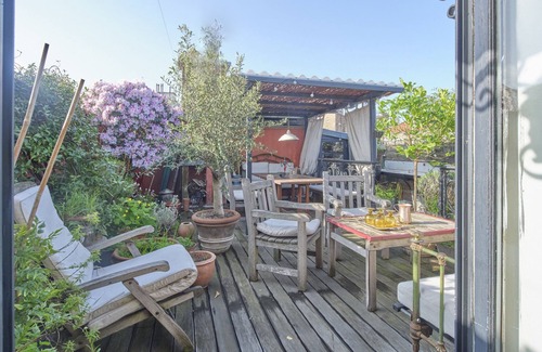 Pantin Appartement | Beau duplex 85 m2 rénové grande terrasse, 5 mn à pied de Paris proche canal Ourq