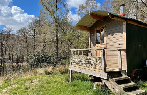 Saint John's Town of Dalry Location De VR | Cosy Woodland off Grid Shepherds Hut - Hazel