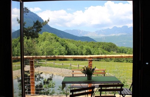 Saint-Paul-les-Monestier Cottage | La Roulotte Tanière aux Loups